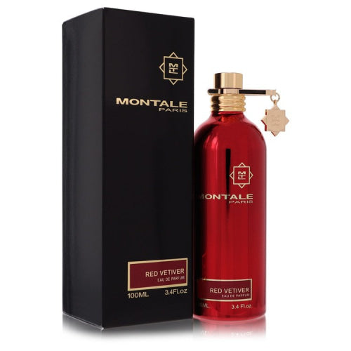 Montale Red Vetiver by MontaleEau De Parfum Spray 3.4 oz 3.4 oz / 100 ml / Alcohol, Amber, Woody, Aldehyde, Oils Men