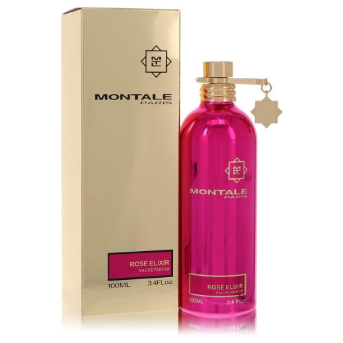 Montale Rose Elixir by MontaleEau De Parfum Spray 3.4 oz 3.4 oz / 100 ml / Alcohol, Amber, Woody, Aldehyde, Oils Women