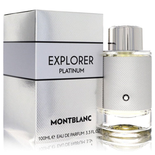 Montblanc Explorer Platinum by Mont BlancEau De Parfum Spray 3.4 oz 3.4 oz / 100 ml / Alcohol, Amber, Woody, Aldehyde, Oils Men