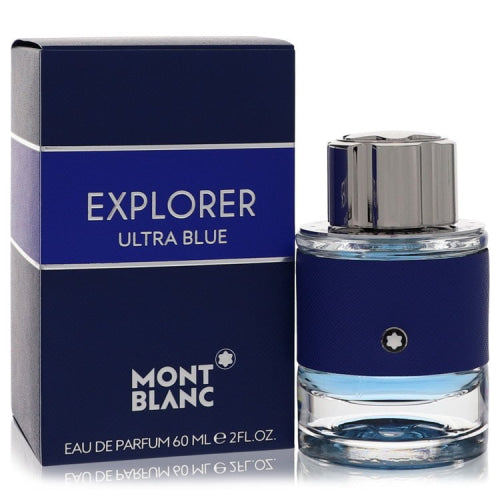 Montblanc Explorer Ultra Blue by Mont BlancEau De Parfum Spray 2 oz 2 oz / 60 ml / Alcohol, Amber, Woody, Aldehyde, Oils Men
