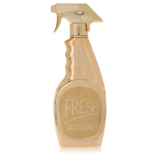 Moschino Fresh Gold Couture by MoschinoEau De Parfum Spray (Tester) 3.4 oz 3.4 oz / 100 ml / Alcohol, Amber, Woody, Aldehyde, Oils Women