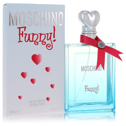 Moschino Funny by MoschinoEau De Toilette Spray 3.4 oz 3.4 oz / 100 ml / Alcohol, Amber, Woody, Aldehyde, Oils Women
