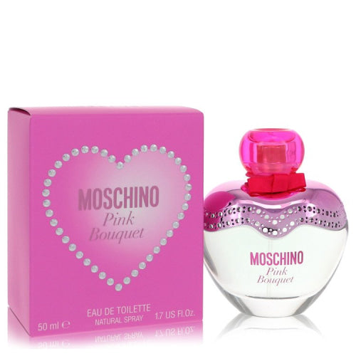 Moschino Pink Bouquet by MoschinoEau De Toilette Spray 1.7 oz 1.7 oz / 50 ml / Alcohol, Amber, Woody, Aldehyde, Oils Women