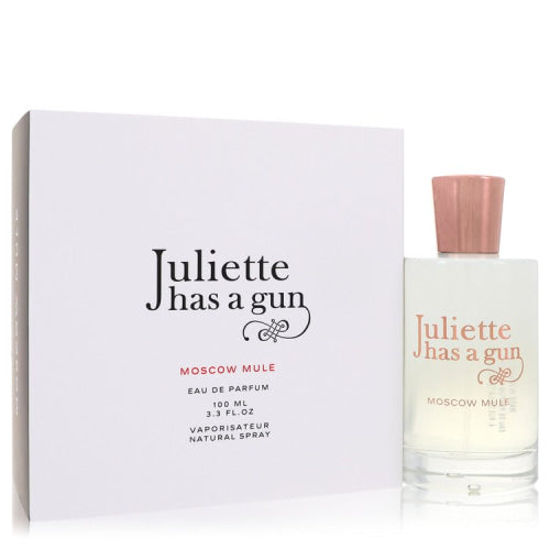 Moscow Mule by Juliette Has a GunEau De Parfum Spray 3.3 oz 3.3 oz / 100 ml / Alcohol, Amber, Woody, Aldehyde, Oils Women