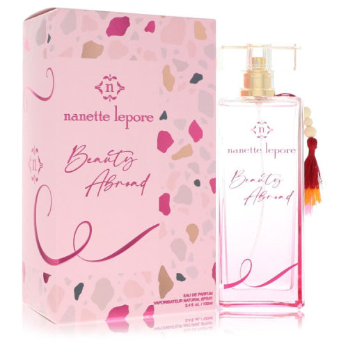 Nanette Lepore Beauty Abroad by Nanette LeporeEau De Parfum Spray 3.4 oz 3.4 oz / 100 ml / Alcohol, Amber, Woody, Aldehyde, Oils Women