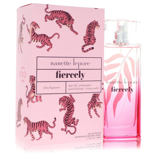 Nanette Lepore Fiercely by Nanette LeporeEau De Parfum Spray 3.4 oz 3.4 oz / 100 ml / Alcohol, Amber, Woody, Aldehyde, Oils Women