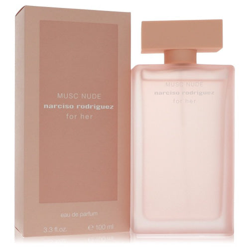 Narciso Rodriguez Musk Nude by Narciso RodriguezEau De Parfum Spray 3.3 oz 3.3 oz / 100 ml / Alcohol, Amber, Woody, Aldehyde, Oils Women
