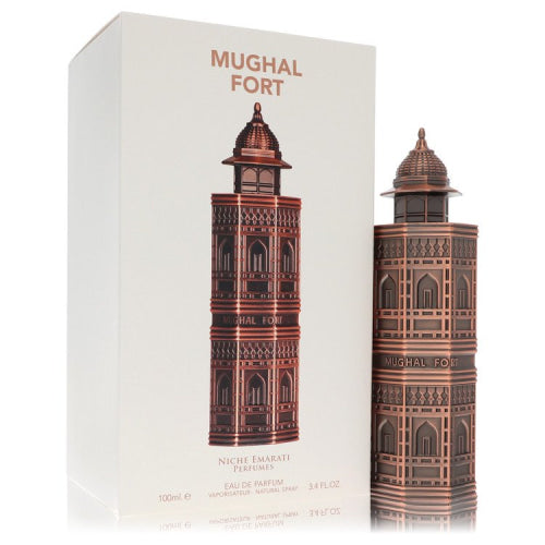 Niche Emarati Mughal Fort by LattafaEau De Parfum Spray (Unisex) 3.4 oz 3.4 oz / 100 ml / Alcohol, Amber, Woody, Aldehyde, Oils Unisex