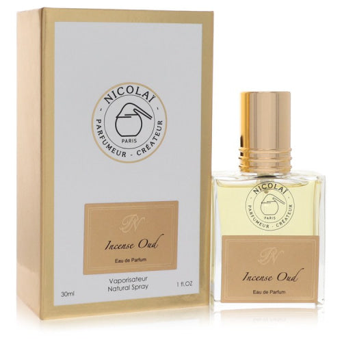 Nicolai Incense Oud by NicolaiEau De Parfum Spray (Unisex) 1 oz 1 oz / 30 ml / Alcohol, Amber, Woody, Aldehyde, Oils Unisex
