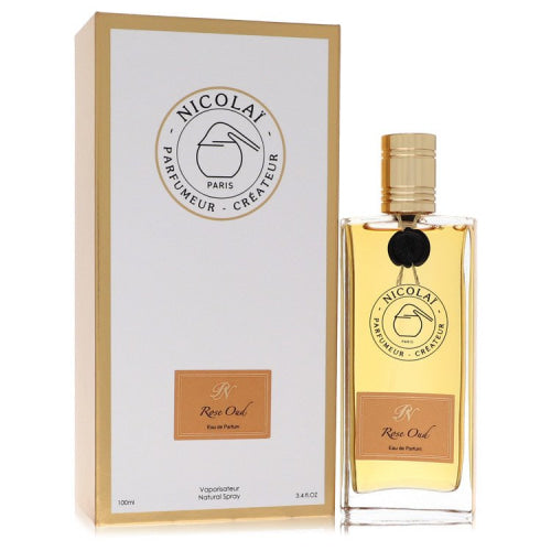 Nicolai Rose Oud by NicolaiEau De Parfum Spray (Unisex) 3.4 oz 3.4 oz / 100 ml / Alcohol, Amber, Woody, Aldehyde, Oils Unisex