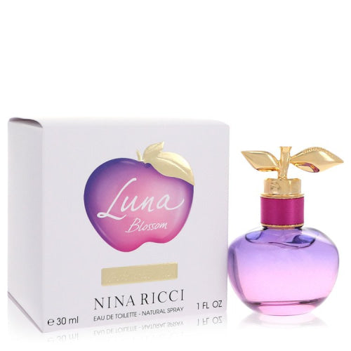 Nina Luna Blossom by Nina RicciEau De Toilette Spray 1 oz 1 oz / 30 ml / Alcohol, Amber, Woody, Aldehyde, Oils Women