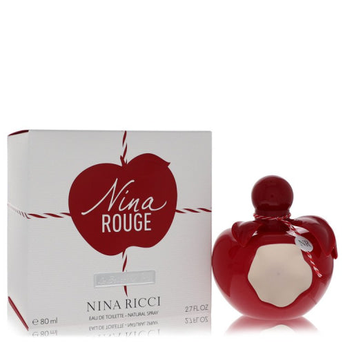 Nina Rouge by Nina RicciEau De Toilette Spray 2.7 oz 2.7 oz / 80 ml / Alcohol, Amber, Woody, Aldehyde, Oils Women