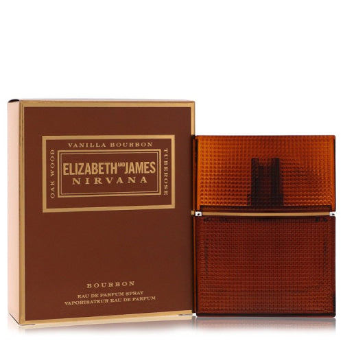 Nirvana Bourbon by Elizabeth and JamesEau De Parfum Spray 1 oz 1 oz / 30 ml / Alcohol, Amber, Woody, Aldehyde, Oils Women