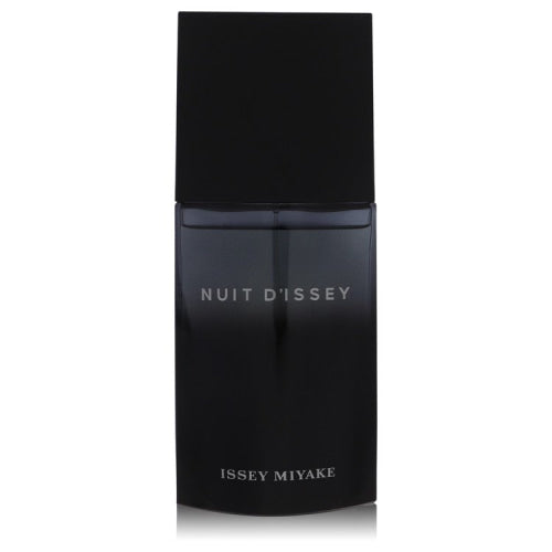 Nuit D’issey by Issey MiyakeEau De Toilette Spray (Tester) 4.2 oz 4.2 oz / 125 ml / Alcohol, Amber, Woody, Aldehyde, Oils Men