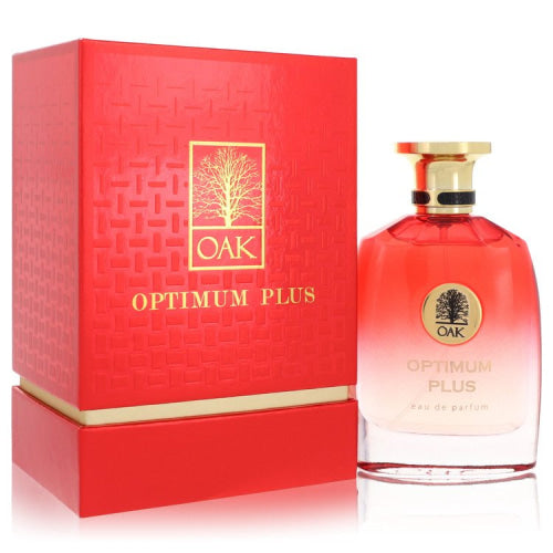 Oak Optimum Plus by OakEau De Parfum Spray (Unisex) 3.4 oz 3.4 oz / 100 ml / Alcohol, Amber, Woody, Aldehyde, Oils Unisex