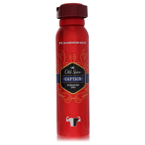 Old Spice Captain by Old SpiceDeodorant Spray 5 oz 5 oz / 150 ml / Alcohol, Amber, Woody, Aldehyde, Oils Men