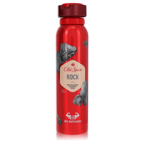 Old Spice Rock by Old SpiceDeodorant Spray 5 oz 5 oz / 150 ml / Alcohol, Amber, Woody, Aldehyde, Oils Men
