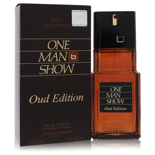 One Man Show Oud Edition by Jacques BogartEau De Toilette Spray 3.4 oz 3.4 oz / 100 ml / Alcohol, Amber, Woody, Aldehyde, Oils Men