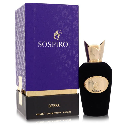 Opera Sospiro by SospiroEau De Parfum Spray (Unisex) 3.4 oz 3.4 oz / 100 ml / Alcohol, Amber, Woody, Aldehyde, Oils Unisex