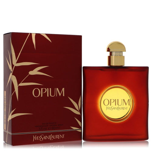 Opium by Yves Saint LaurentEau De Toilette Spray (New Packaging) 3 oz 3 oz / 90 ml / Alcohol, Amber, Woody, Aldehyde, Oils Women