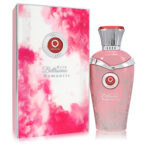Orientica Arte Bellissimo Romantic by OrienticaEau De Parfum Spray (Unisex) 2.5 oz 2.5 oz / 75 ml / Alcohol, Amber, Woody, Aldehyde, Oils