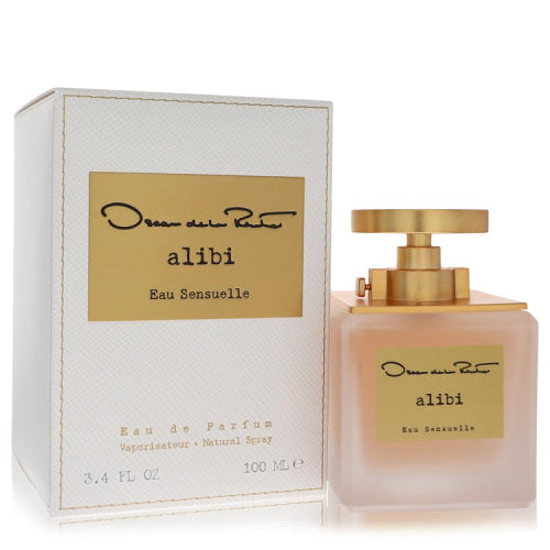 Oscar De La Renta Alibi Eau Sensuelle by Oscar De La RentaEau De Parfum Spray 3.4 oz 3.4 oz / 100 ml / Alcohol, Amber, Woody, Aldehyde,