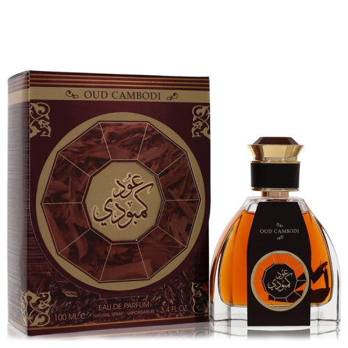 Oud Cambodi by RihanahEau De Parfum Spray (Unisex) 3.4 oz 3.4 oz / 100 ml / Alcohol, Amber, Woody, Aldehyde, Oils Unisex