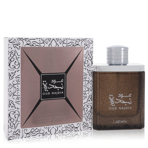 Oud Najdia by LattafaEau De Parfum Spray (Unisex) 3.4 oz 3.4 oz / 100 ml / Alcohol, Amber, Woody, Aldehyde, Oils Unisex