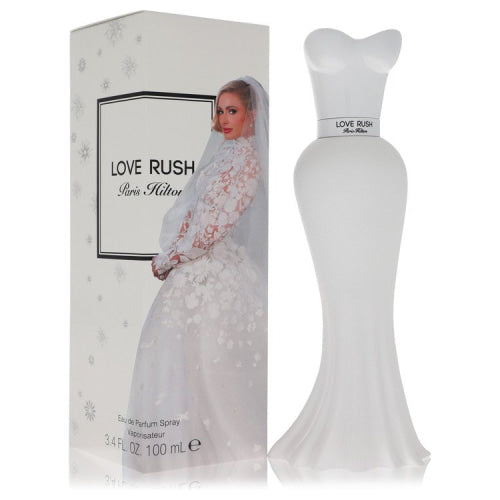 Paris Hilton Love Rush by Paris HiltonEau De Parfum Spray 3.4 oz 3.4 oz / 100 ml / Alcohol, Amber, Woody, Aldehyde, Oils Women
