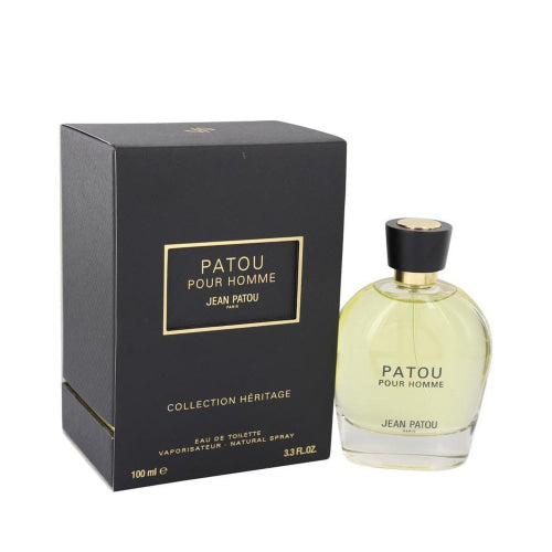 Patou Pour Homme by Jean Patou Eau De Toilette Spray (Heritage Collection) 3.4 oz 3.4 oz Male