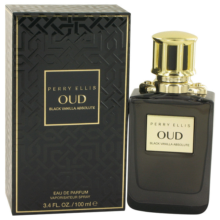 Perry Ellis Oud Black Vanilla Absolute by Perry Ellis - Eau De Parfum Spray 3.4 oz