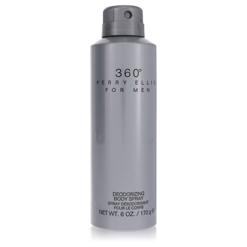 perry ellis 360 by Perry EllisBody Spray 6 oz 6 oz / 177 ml / Alcohol, Amber, Woody, Aldehyde, Oils Men