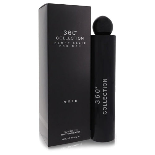 Perry Ellis 360 Collection Noir by Perry EllisEau De Toilette Spray 3.4 oz 3.4 oz / 100 ml / Alcohol, Amber, Woody, Aldehyde, Oils Men
