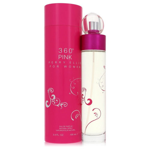perry ellis 360 Pink by Perry EllisEau De Parfum Spray 3.4 oz 3.4 oz / 100 ml / Alcohol, Amber, Woody, Aldehyde, Oils Women