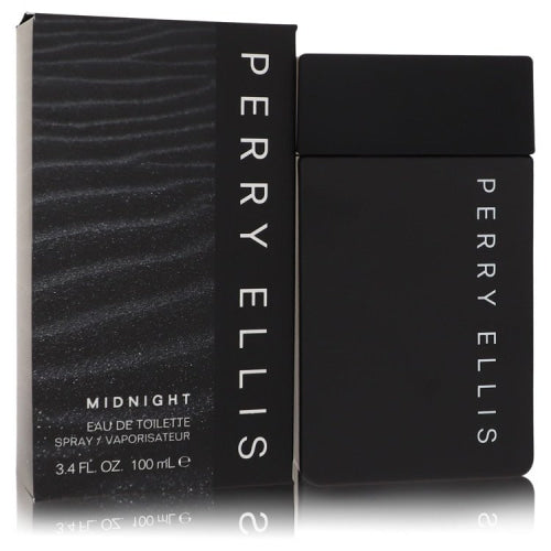 Perry Ellis Midnight by Perry EllisEau De Toilette Spray 3.4 oz 3.4 oz / 100 ml / Alcohol, Amber, Woody, Aldehyde, Oils Men
