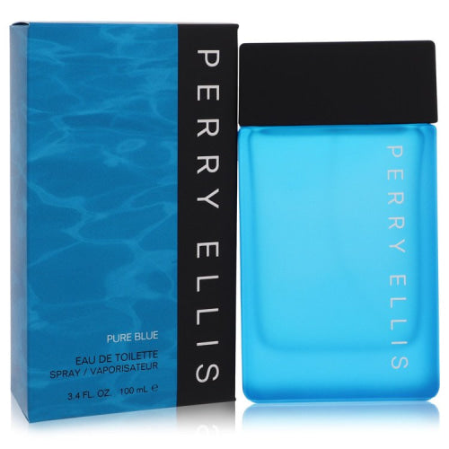 Perry Ellis Pure Blue by Perry EllisEau De Toilette Spray 3.4 oz 3.4 oz / 100 ml / Alcohol, Amber, Woody, Aldehyde, Oils Men