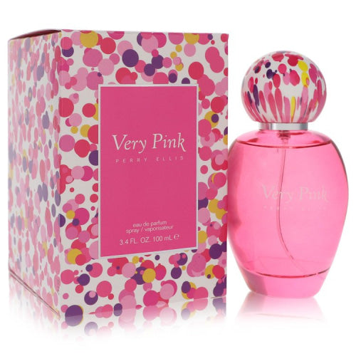 Perry Ellis Very Pink by Perry EllisEau De Parfum Spray 3.4 oz 3.4 oz / 100 ml / Alcohol, Amber, Woody, Aldehyde, Oils Women