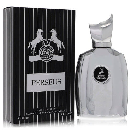Perseus by Maison AlhambraEau De Parfum Spray 3.4 oz 3.4 oz / 100 ml / Alcohol, Amber, Woody, Aldehyde, Oils Men
