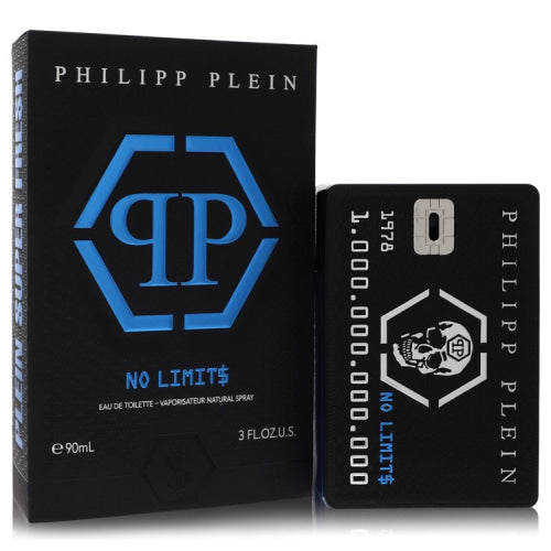 Philipp Plein No Limits Super Fresh by Philipp Plein ParfumsEau De Toilette Spray 3 oz 3 oz / 90 ml / Alcohol, Amber, Woody, Aldehyde, Oils