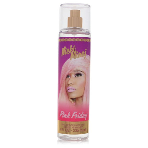 Pink Friday by Nicki MinajBody Mist Spray 8 oz 8 oz / 240 ml / Alcohol, Amber, Woody, Aldehyde, Oils Women