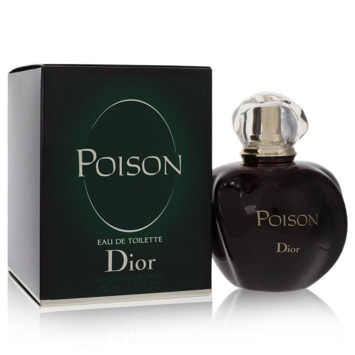Poison by Christian DiorEau De Toilette Spray 1.7 oz 1.7 oz / 50 ml / Alcohol, Amber, Woody, Aldehyde, Oils Women