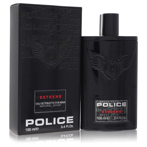 Police Extreme by Police ColognesEau De Toilette Spray 3.4 oz 3.4 oz / 100 ml / Alcohol, Amber, Woody, Aldehyde, Oils Men