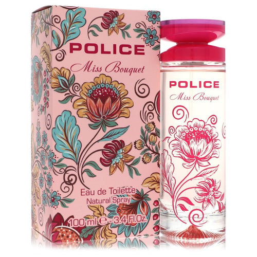 Police Miss Bouquet by Police ColognesEau De Toilette Spray 3.4 oz 3.4 oz / 100 ml / Alcohol, Amber, Woody, Aldehyde, Oils Women