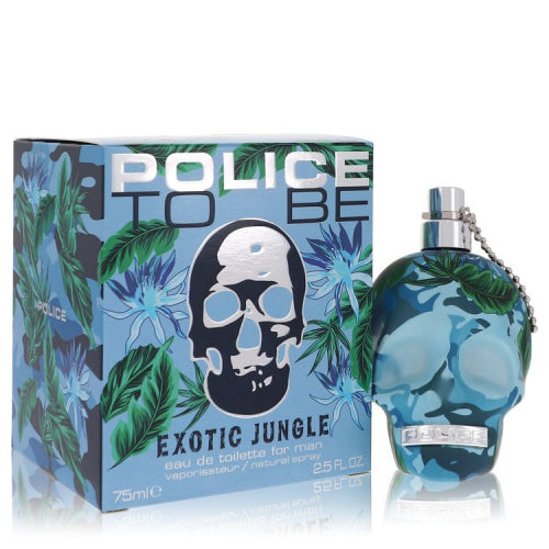 Police To Be Exotic Jungle by Police ColognesEau De Toilette Spray 2.5 oz 2.5 oz / 75 ml / Alcohol, Amber, Woody, Aldehyde, Oils Men