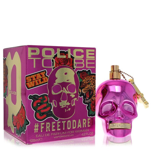 Police To Be #Freetodare by Police ColognesEau De Parfum Spray 4.2 oz 4.2 oz / 125 ml / Alcohol, Amber, Woody, Aldehyde, Oils Women