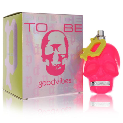 Police To Be Good Vibes by Police ColognesEau De Parfum Spray 4.2 oz 4.2 oz / 125 ml / Alcohol, Amber, Woody, Aldehyde, Oils Women