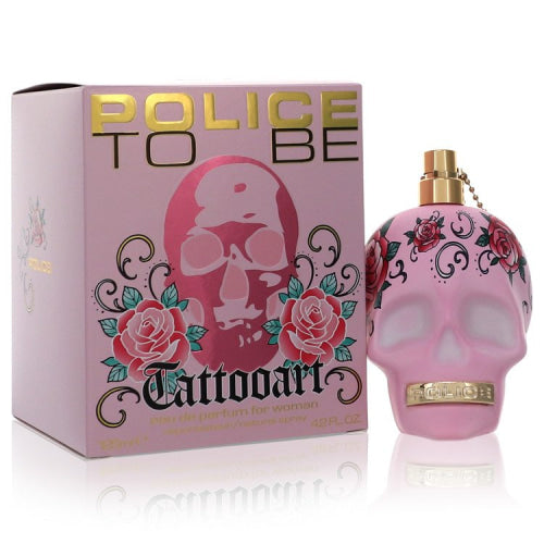 Police To Be Tattoo Art by Police ColognesEau De Parfum Spray 4.2 oz 4.2 oz / 125 ml / Alcohol, Amber, Woody, Aldehyde, Oils Women
