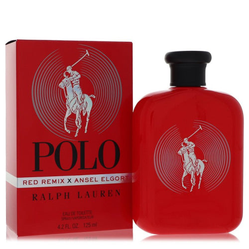Polo Red Remix by Ralph LaurenEau De Toilette Spray 4.2 oz 4.2 oz / 125 ml / Alcohol, Amber, Woody, Aldehyde, Oils Men