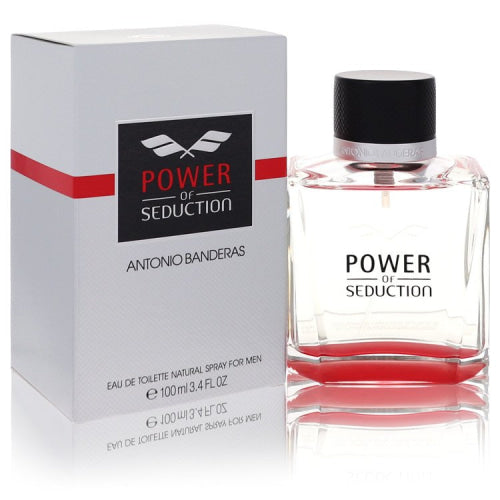 Power of Seduction by Antonio BanderasEau De Toilette Spray 3.4 oz 3.4 oz / 100 ml / Alcohol, Amber, Woody, Aldehyde, Oils Men