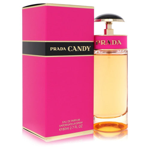 Prada Candy by PradaEau De Parfum Spray 2.7 oz 2.7 oz / 80 ml / Alcohol, Amber, Woody, Aldehyde, Oils Women